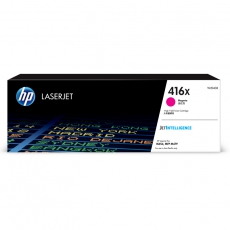 HP 416X 高印量品红色原装硒鼓(适用HP Color LaserJet Pro M454/ MFP M479系列)W2043X
