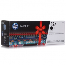 HP 12A 黑色原装 LaserJet 硒鼓Q2612A