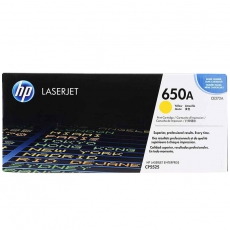 HP 650A 黄色原装 LaserJet 硒鼓CE272A
