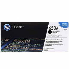 HP 650A 黑色原装 LaserJet 硒鼓CE270A