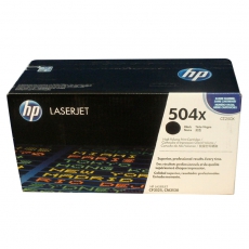HP 504X 高收益黑色原装 LaserJet 硒鼓CE250X