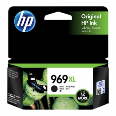 HP 969XL 高印量黑色原装墨盒（适用于HP OfficeJet Pro 9020）3JA85AA