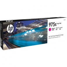 HP 975X 高印量品红色原装 PageWide 墨盒L0S03AA