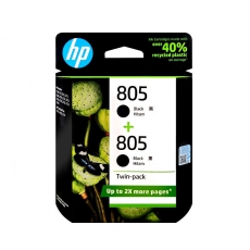 HP 805 黑色墨盒双包装(适用HP DeskJet 1210/1212/2330/2332/2720/2721/2722/2723/2729)6ZD33AA