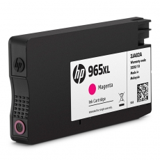 HP 965XL 高印量品红色原装墨盒3JA82AA