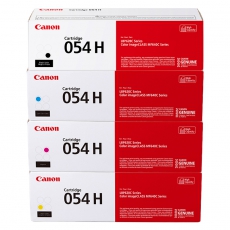 佳能（Canon）CRG-054H 高溶硒鼓 四色一套 适用于（MF641Cw、MF643Cdw、MF645Cx）