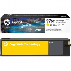 HP 976Y 超高印量黄色原装 PageWide 墨盒L0R07A