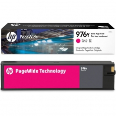 HP 976Y 超高印量品红色原装 PageWide 墨盒L0R06A