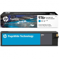 HP 976Y 超高印量青色原装 PageWide 墨盒L0R05A