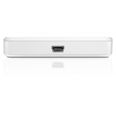 纽曼（Newsmy）320GB 移动硬盘 清风塑胶系列 USB2.0 2.5英寸 清新白 43M/S