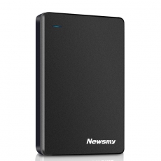 纽曼（Newsmy）320GB 移动硬盘 清风金属系列 USB3.0 2.5英寸 黎明黑 112M/S