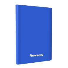 纽曼（Newsmy）1TB 移动硬盘 明月时尚版系列 USB3.1 2.5英寸 宝石蓝 118M/S