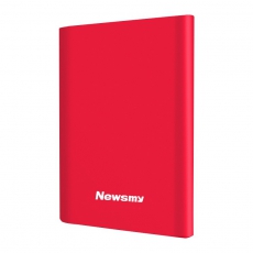 纽曼（Newsmy）1TB 移动硬盘 明月时尚版系列 USB3.1 2.5英寸 玫瑰红 118M/S