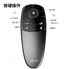 得力 2806 激光翻页笔 红光 