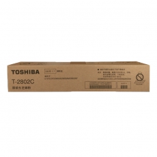 东芝（TOSHIBA）T-2802C原装碳粉墨粉盒 适用于2802A/2802AM/2802AF 黑色高容2802C（338g，17500页）