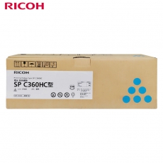 理光（Ricoh）SP C360HC 青色墨粉盒1支装 适用于SP C360DNw/C360SFNw