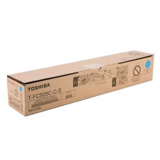 东芝（TOSHIBA）T-FC505C系列原装碳粉（墨粉）（适用2000/2500/3505AC） 蓝色低容505C-C-S（70g，3000页）