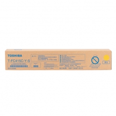 东芝（TOSHIBA）T-FC415C原装墨盒(墨粉)适用2010/2510/2110/2610AC 黄色低容415C-Y-S（70g，3000页）